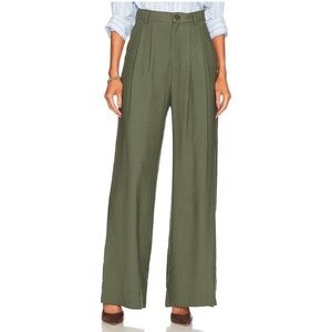 Nonchalant Pants Fabi Wide Leg in Olive. Never Worn